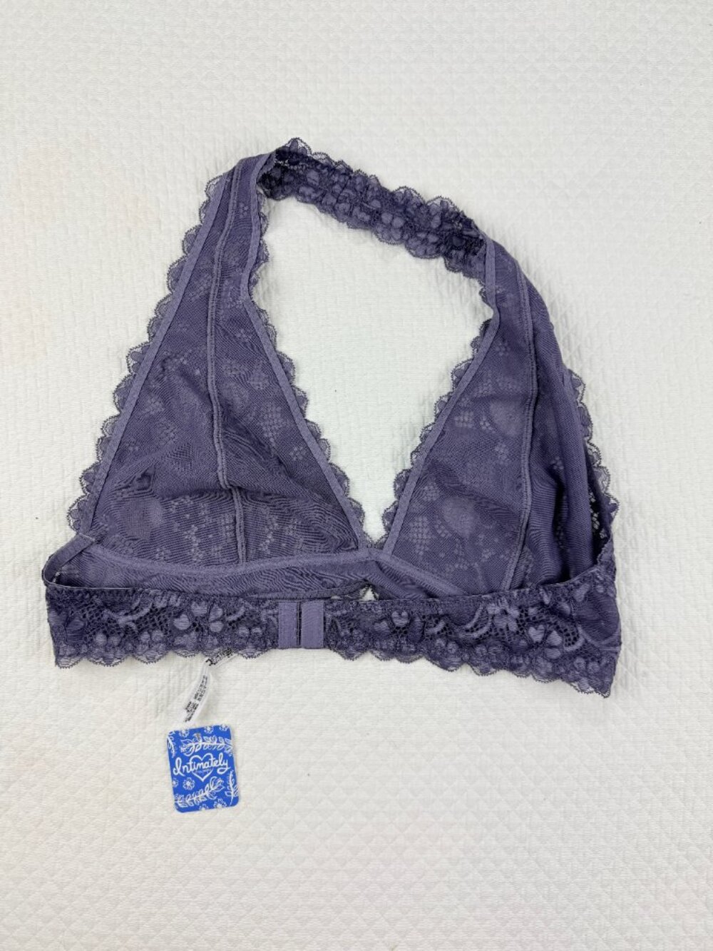 NWT Free People Galloon Lace Halter Bra.Violet Size XL - Picture 5 of 9